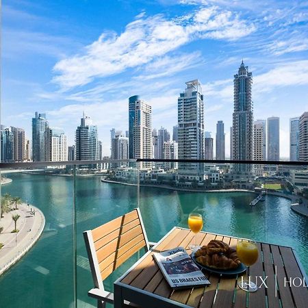 Lux - Contemporary Suite With Full Marina View Dubaj Kültér fotó