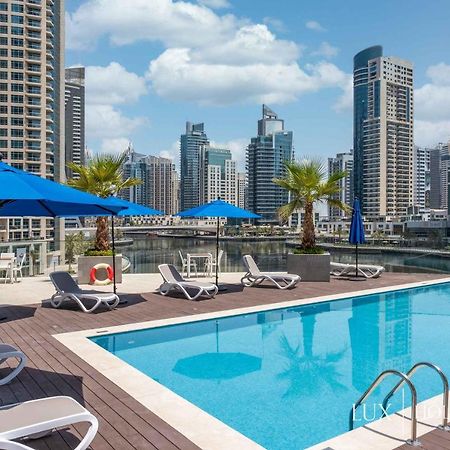 Lux - Contemporary Suite With Full Marina View Dubaj Kültér fotó