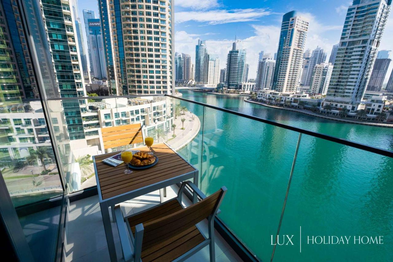 Lux - Contemporary Suite With Full Marina View Dubaj Kültér fotó