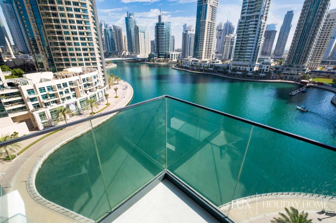 Lux - Contemporary Suite With Full Marina View Dubaj Kültér fotó