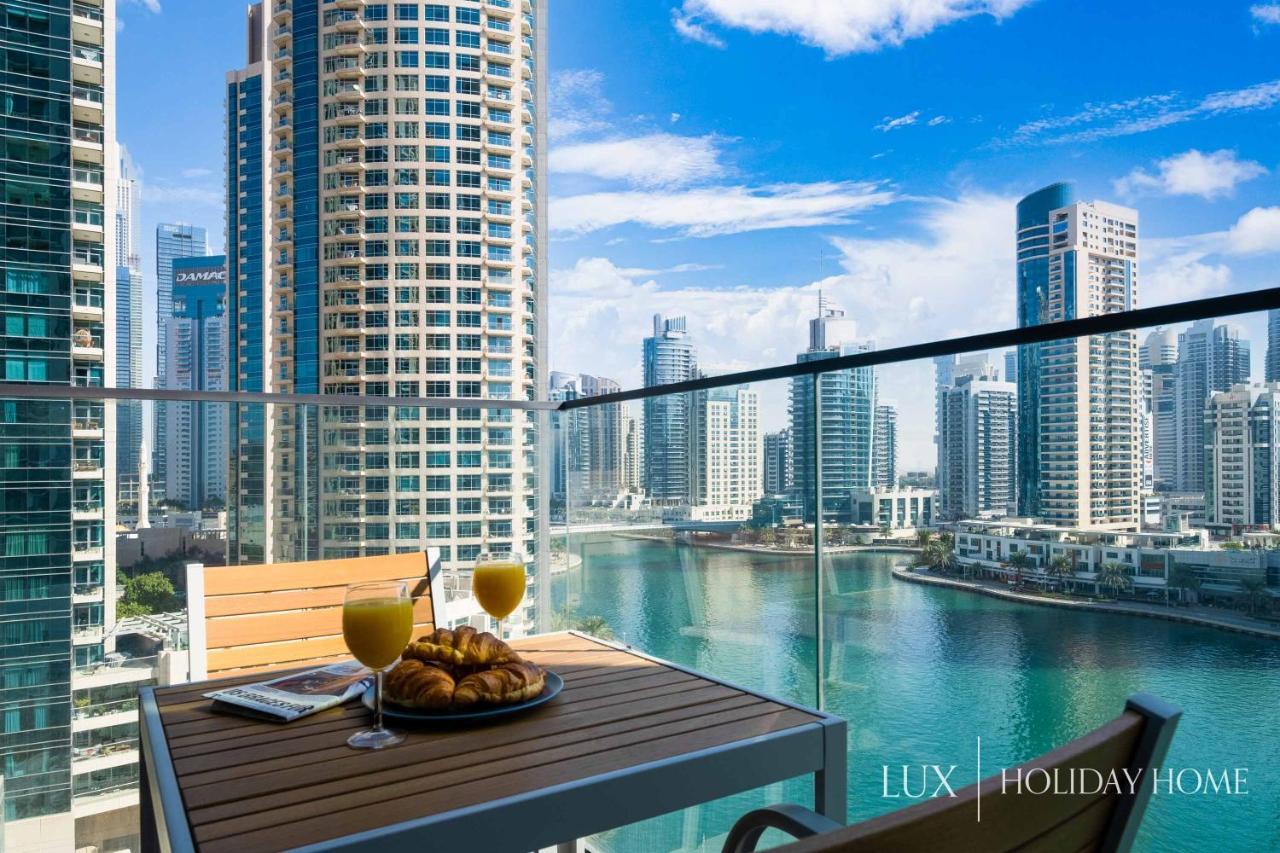 Lux - Contemporary Suite With Full Marina View Dubaj Kültér fotó