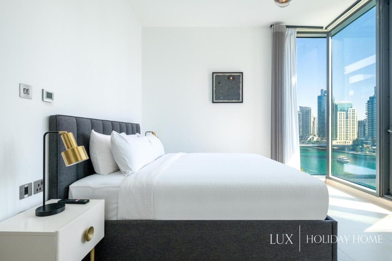 Lux - Contemporary Suite With Full Marina View Dubaj Kültér fotó