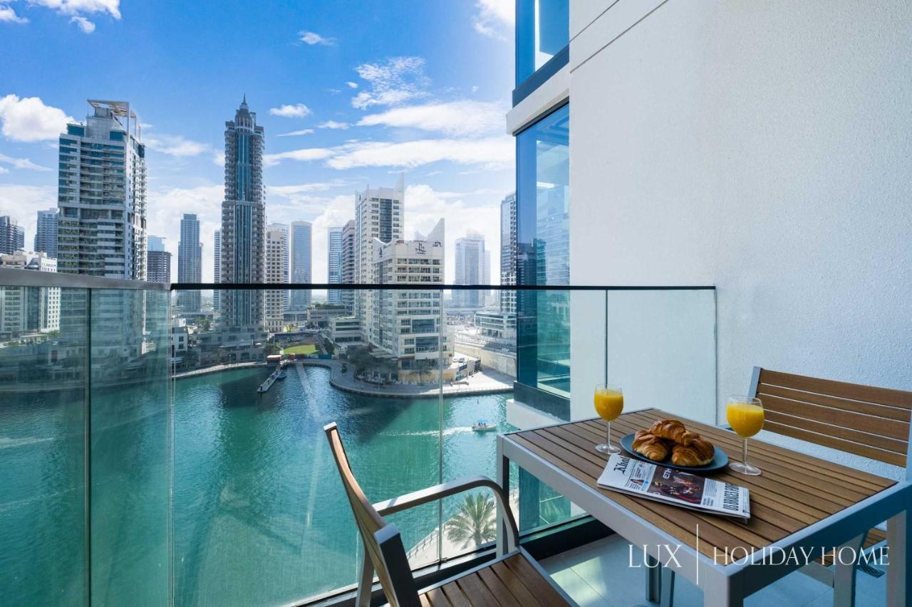 Lux - Contemporary Suite With Full Marina View Dubaj Kültér fotó